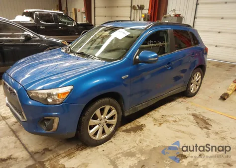 2015 Mitsubishi Outlander Sport Gt из США, поврежденный, VIN 4A4AR4AW5FE043810